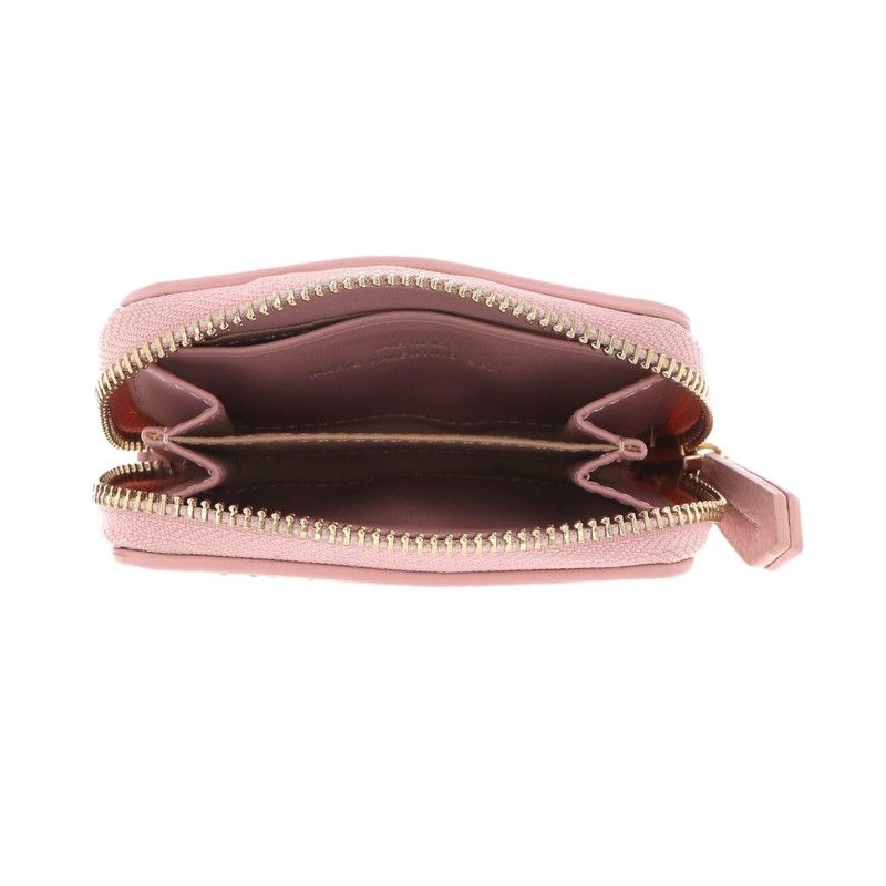 Valentino Special Martu Wallet with Zip Cipria Salmon Colour