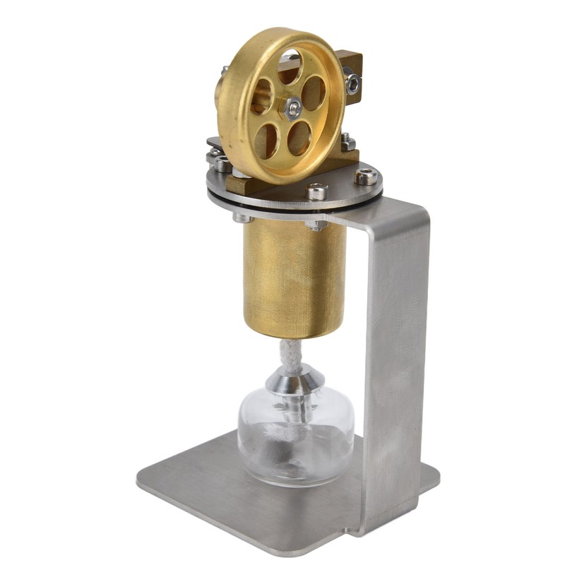 Mini Steam Engine Desktop Mechanical Stirling Engine Model for Physical