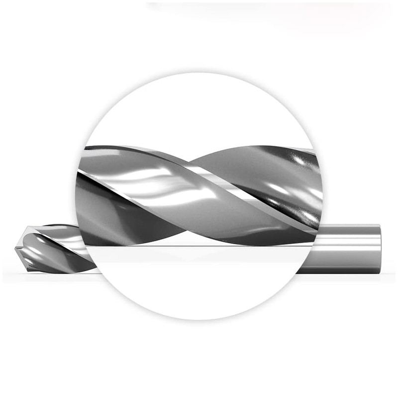 KLOT Industrial Grade 10pcs Solid Carbide Drill Bit 6mm 0.2362"