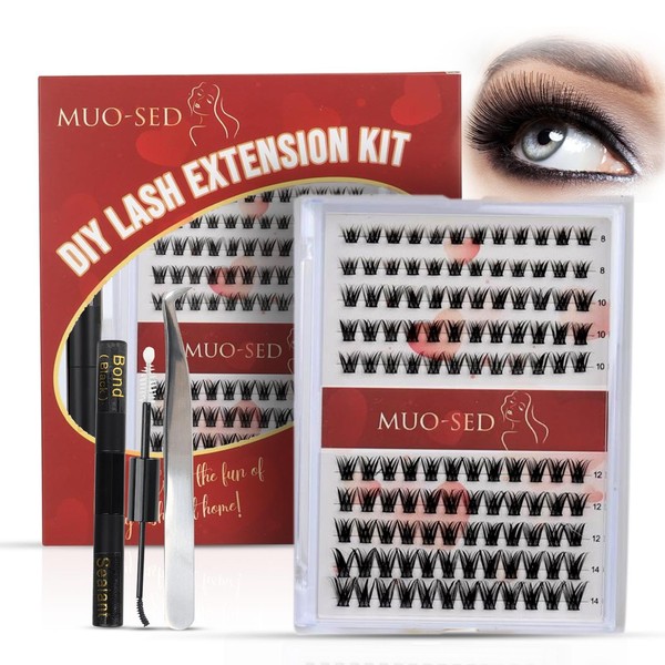 MUO- SED New Lash Clusters Kit Individual Lash Extension Kit