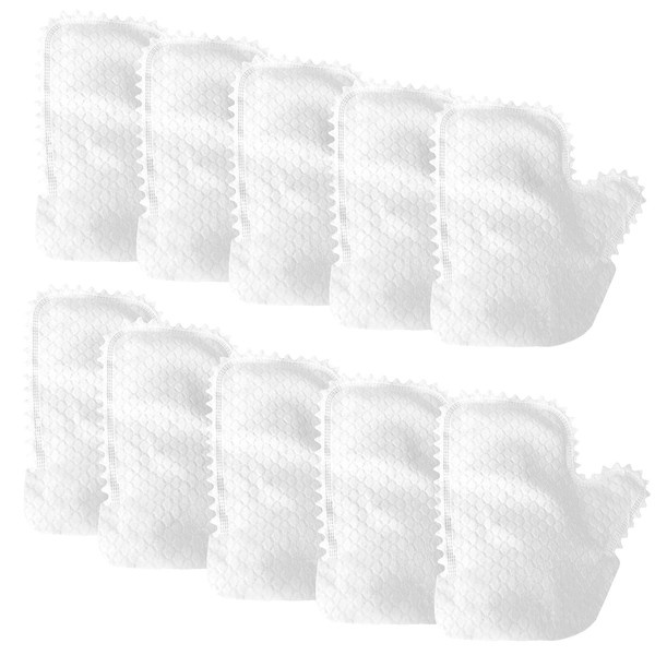 10 Pcs Disposable Dusting Mitts Dry Dust Wipes Dust Rag Mittens Disposable Cleaning Cloths Dust Glove Dusting Fabric Cleaning Mitten Pet Hair Wipes Dust Mitten Wipes for Furniture House Cleaning
