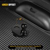 Nilight Gooseneck Ball Extender - GNXA4085, 4" Offset Ball Compatible