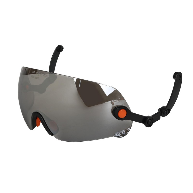 GREEN DEVIL Replacement Integrated Clear/Coloured Visor, Compatible with Mervex Vent