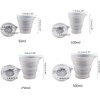 Taza medidora plegable de silicona para taza medidora plegable de