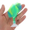 WOONEKY Betta Leaf Hammock Fish Rest Pad Double Bed for