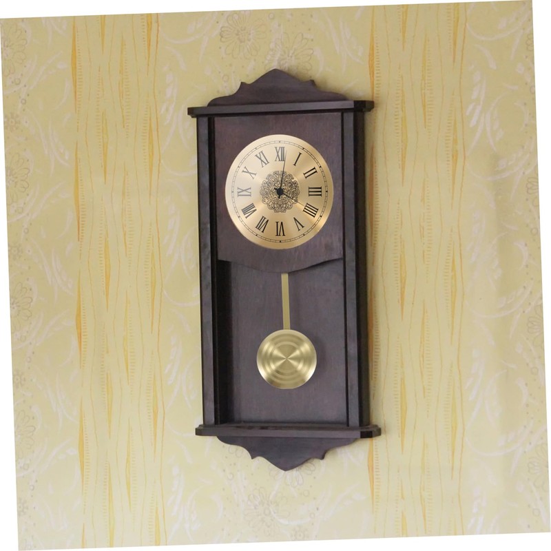 TEHAUX DIY Clock Dial Replacement Roman Numeral Aluminum Clock Panel