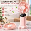 Portable Rechargeable Fan for Personal Cooling – 5-Speed Foldable Fan