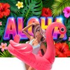 7x5ft Aloha Backdrop Hawaiian Luau Tropical Theme Party Photography Background