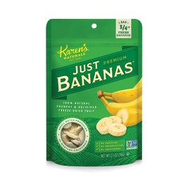 Karen's Naturals Just Bananas, 2.5-Ounce Package (Pack of 6) (Packaging May Vary)