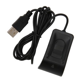 Fingerprint Sensor for PC, USB Fingerprint Scanner Sensor Fingerprint Reader Desktop PC Fingerprint Key, Supports up to 10 IDs Biometric Fingerprint Authentication