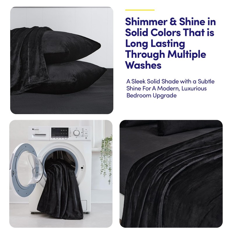 Fleece Sheets King Size – Deep Pocket Bedding Toasty Warm