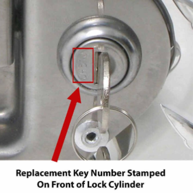 CH Replacment Keys for Truck Tool Box Locks and Paddle