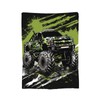 Camo Truck Blanket Plush Cozy Cool Car Throw Blankets for