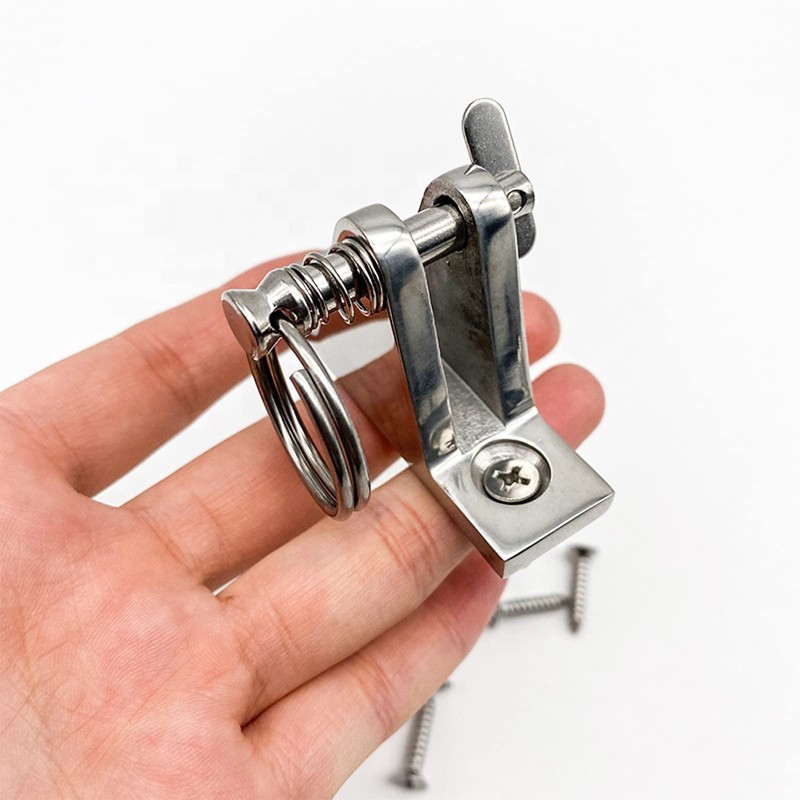 Rolasm Bimini Deck Hinge with Pin and Ring 90°Deck Hinge