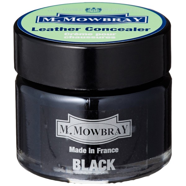 M.MOWBRAY Men's Cream for Scratch Repair and Complementation, Leather Concealer, Smooth Leather, Leather Products, Leather Shoes, Leather Accessories, Black