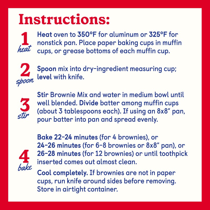 Betty Crocker Batchables Fudge Brownie Mix, Mix and Bake 4