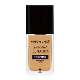 WET N WILD PHOTO FOCUS FOUNDATION - DESERT BEIGE, #372C - WET N WILD