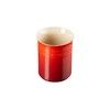 Le Creuset Stoneware Small Utensil Jar, 1.1 Litres, Cerise, 71501110600001