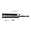 TA-VIGOR 8mm Nut Driver, 1/4 Quick-Change Hex Shank Slotted Drill