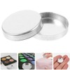 NOLITOY 30pcs Round Empty Eyeshadow Pans Reusable Makeup Storage Containers