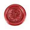 Metallic Red Sealing Wax Sticks, Yoption 5 Pcs Totem Fire