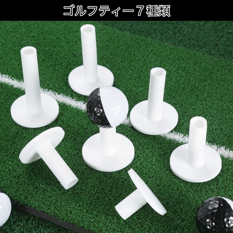 Golf Tees Plastic Lightweight Durable Golf Ball Tee Holder Short