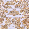 Desirable Life Pack of 4 Dining Chair Covers Bronzing Gold