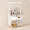 Makeup Organizer Countertop With Lid And Drawers Large Skin Care