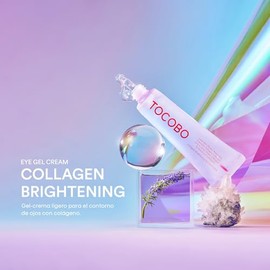 TOCOBO Collagen Brightening Eye Gel Cream 30 ml Gel Crema para Contorno de Ojos Iluminador e Hidratante