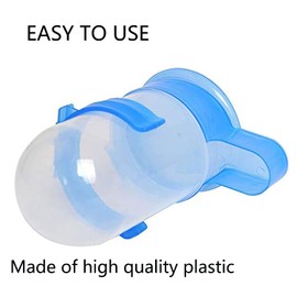 Bird Food Feeder Dispenser Feeding Bottle Bowl for Parrot Parakeet Cockatiel Conure Lovebird African Grey Cockatoo Budgie Finch Canary Cage Accessories