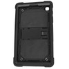 Tablet Case Black Silicone Precise Cutouts Shock Absorbent Stable Kickstand