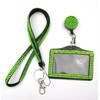 ALL in ONE Rhinestone Lanyard Bling Crystal Necklace + Badge