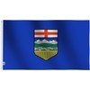 Double Sided Canada Alberta Flag 3' X 5' Large,100D Thick