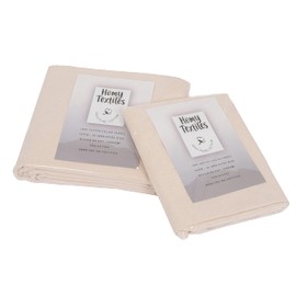 Cotton Calico Fabric by The Metre UK Seller, Medium Weight, 167 cm (66 inches) Wide Unbleached Natural Cream Colour Material Fabric- Metre (1 Meter)