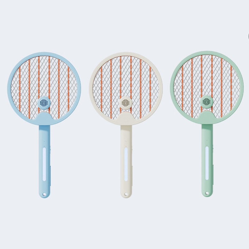 Electric Fly Swatter Racket 4 in 1 Automatic Portable Handheld