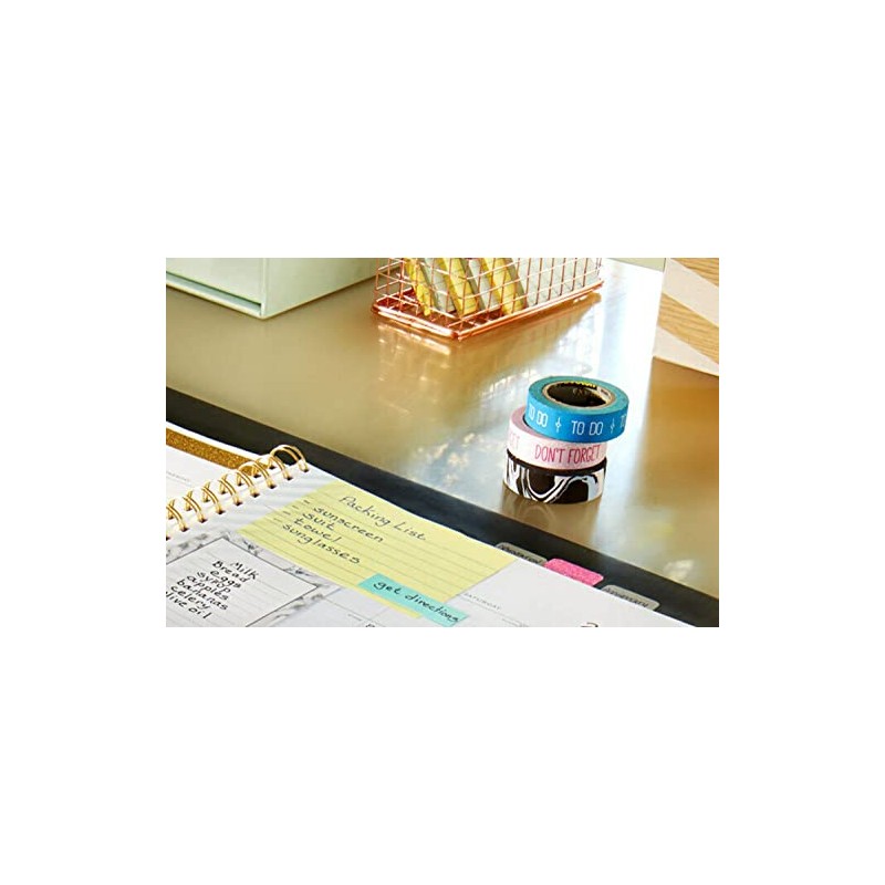 Notas Post-it, Amarillo canario, 5 Pads