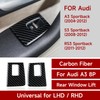 Car Carbon Fibre Panel Cover Trim Compatible with A3 2006