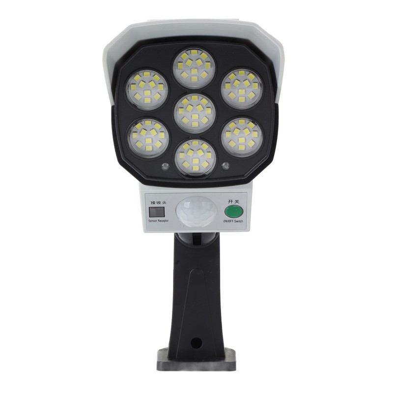 Solar Induction Light Security Camera Shape High Safety IP64 Waterproof