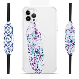 Switchbands Universal Phone Grip Strap | Pack | Reversible & Comfortable Hand Straps for Phone | Phone Grip Holder for Secure handling & Compatible for Almost All Phone Cases - Sparkle Slime