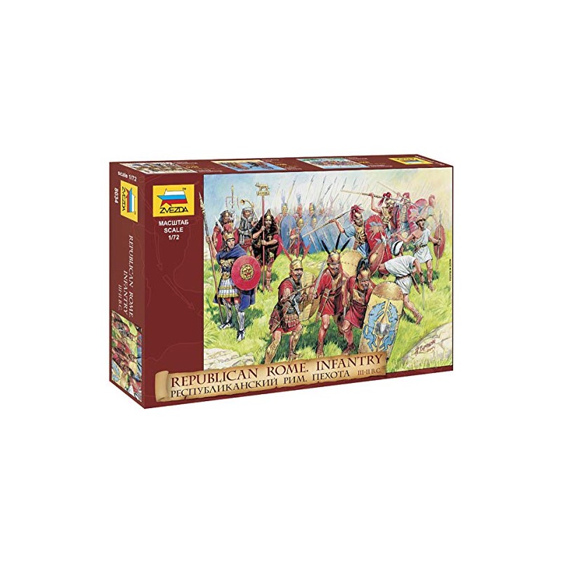 Zvezda 500788034-1:72 Roman Republican Infantry