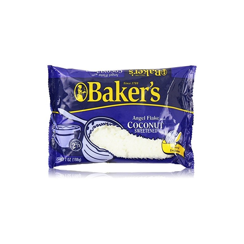 Baker's Angel Flake Coconut Sweetened 7 Ounce