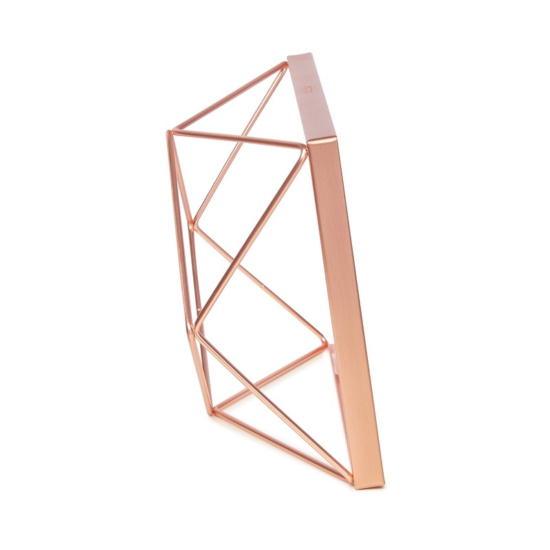 Umbra Prisma Picture Frame, 4x6 Metal Photo Display for Desk