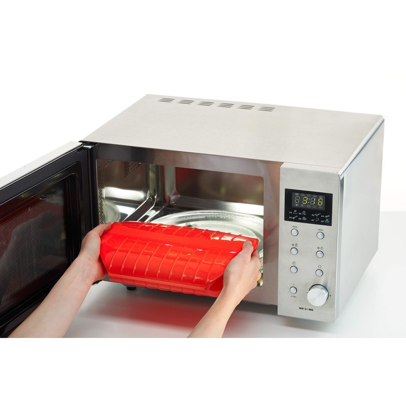 Lékué - Steam Case with Draining Tray for 3 to