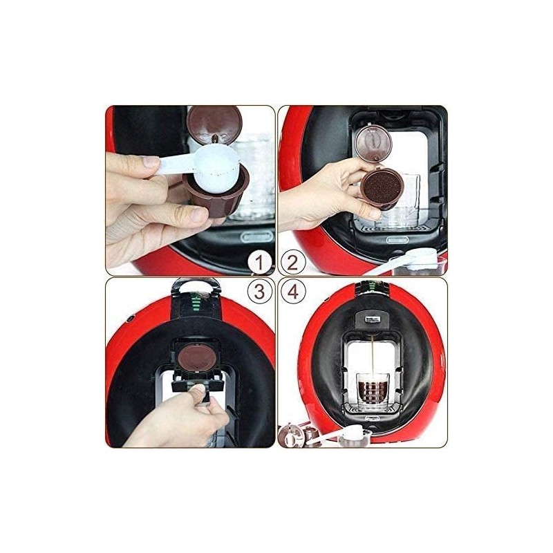 ARTIVITEE Capsules, Coffee Capsules, Dolce Gusto Coffee Filters, Dedicated Capsules,