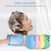 4 Pieces Bath Gloves Super Soft and Exfoliating with Hooks