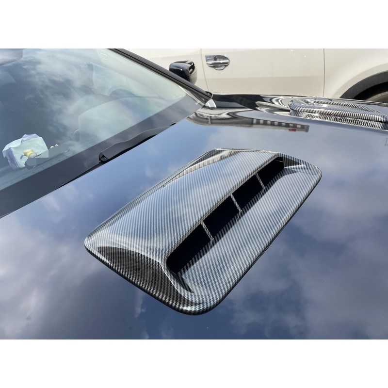 Car Hood Air Flow Vent Decorative Kit Modification Hood Scoop