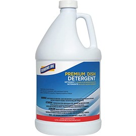 Genuine Joe 99678 Dish Detergent, Concentrated, 1 Gallon, Blue