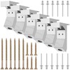 Abizarch 30Pcs Squeaky Floor Repair Kit Aluminum Alloy Eliminate Floor