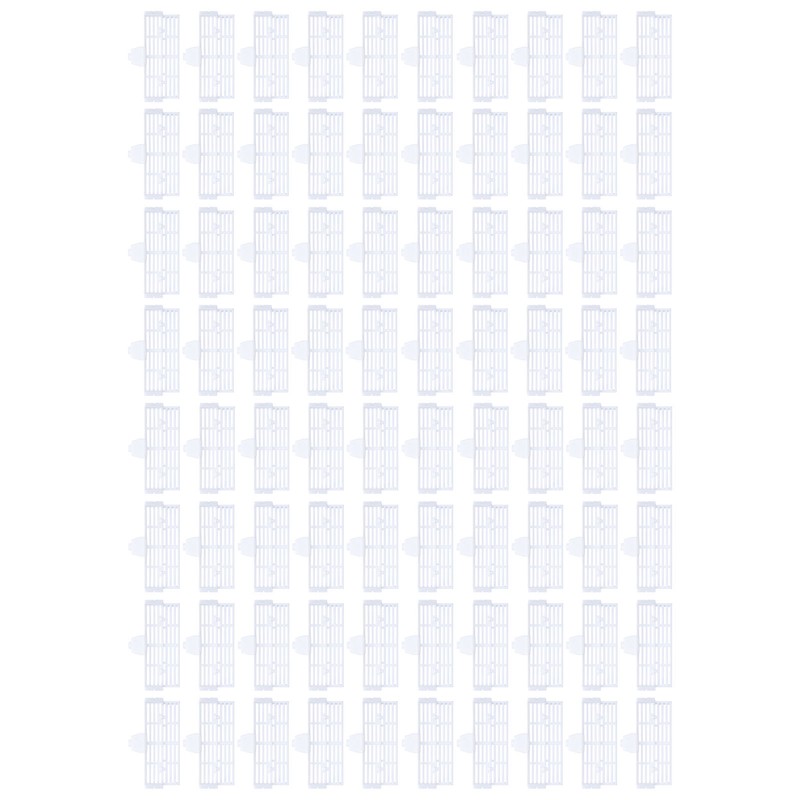 40PCS Beekeeping Prevent Escape Frame Queen Bee Plastic Spacer Frame