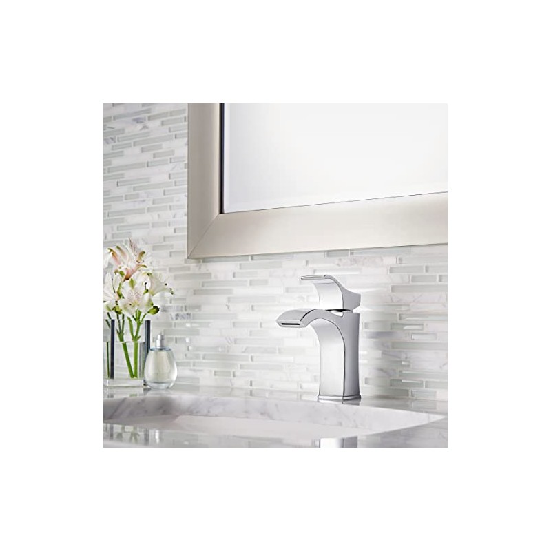 Pfister Venturi Bathroom Sink Faucet, Single Control, 1-Handle, Single Hole,